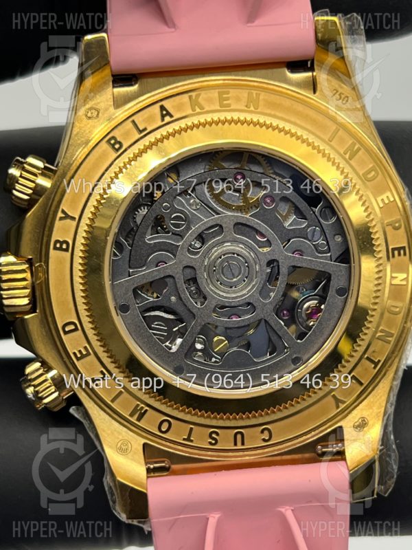 Фото 13 - Rolex Cosmograph Daytona 40mm Blaken Skeleton Pink Art 10626