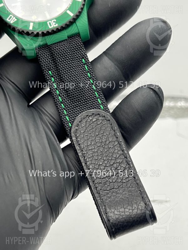 Фото 10 - Rolex Submariner 40mm Carbon DIW Green