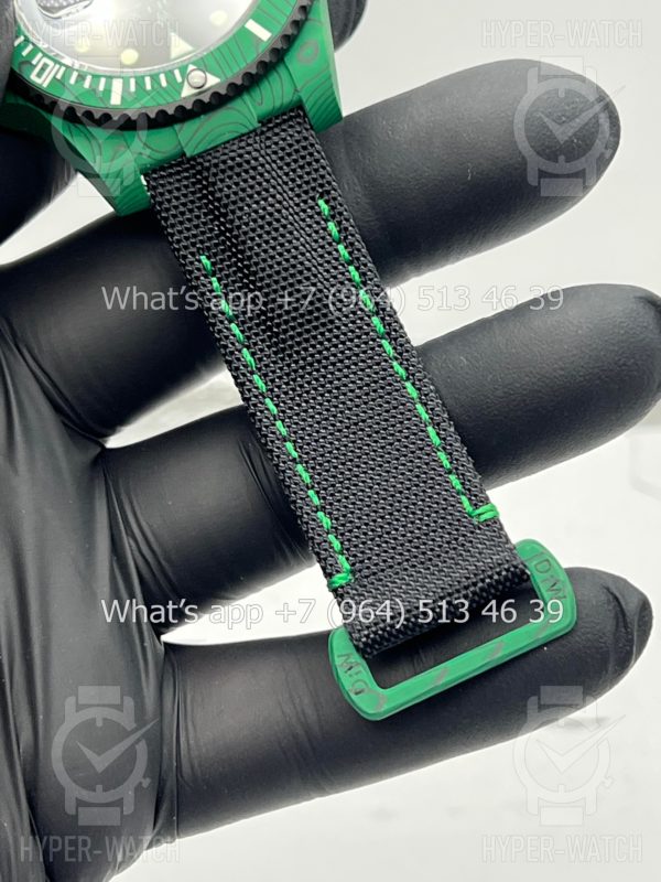 Фото 11 - Rolex Submariner 40mm Carbon DIW Green