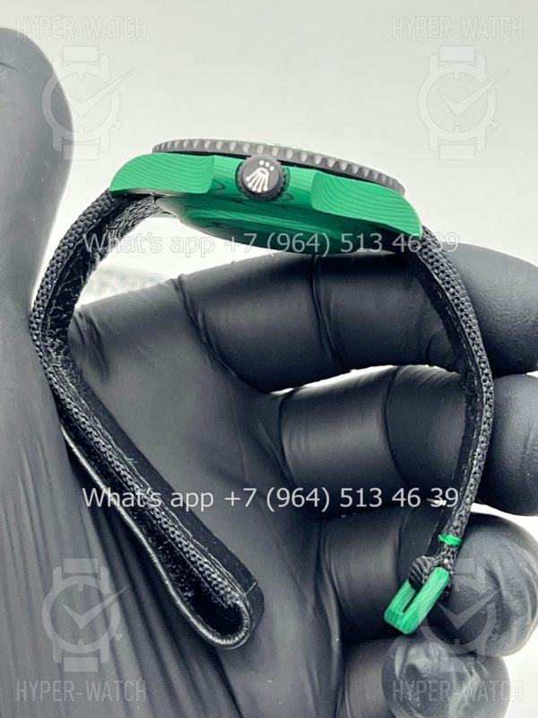 Фото 14 - Rolex Submariner 40mm Carbon DIW Green
