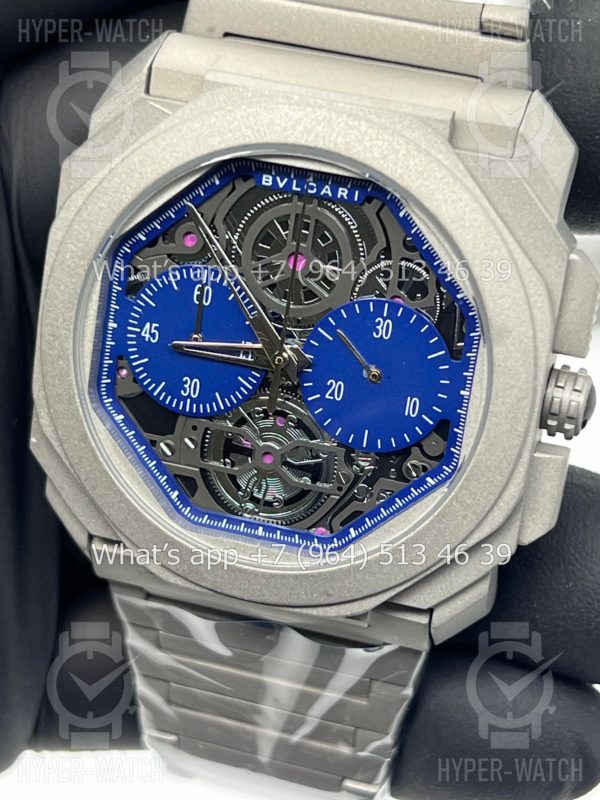 Фото 4 - Bvlgari Octo Finissimo Skeleton Art 10493