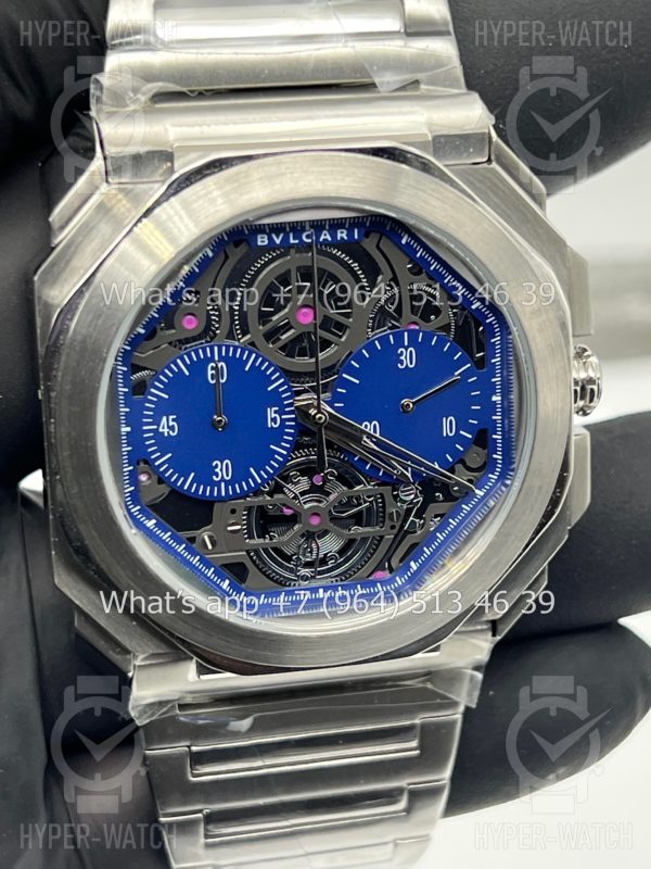 Фото 3 - Bvlgari Octo Finissimo Skeleton Art 10496