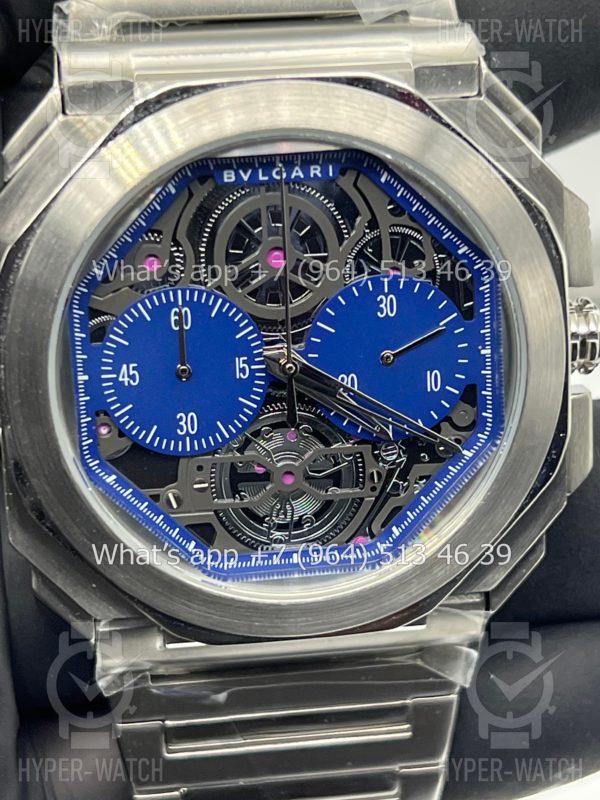 Фото 4 - Bvlgari Octo Finissimo Skeleton Art 10496