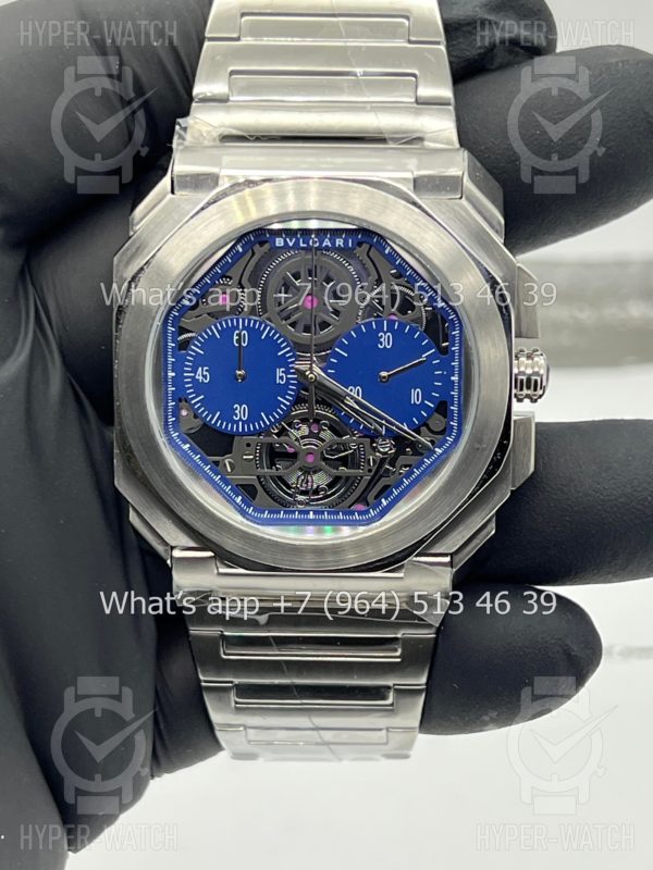 Фото 6 - Bvlgari Octo Finissimo Skeleton Art 10496