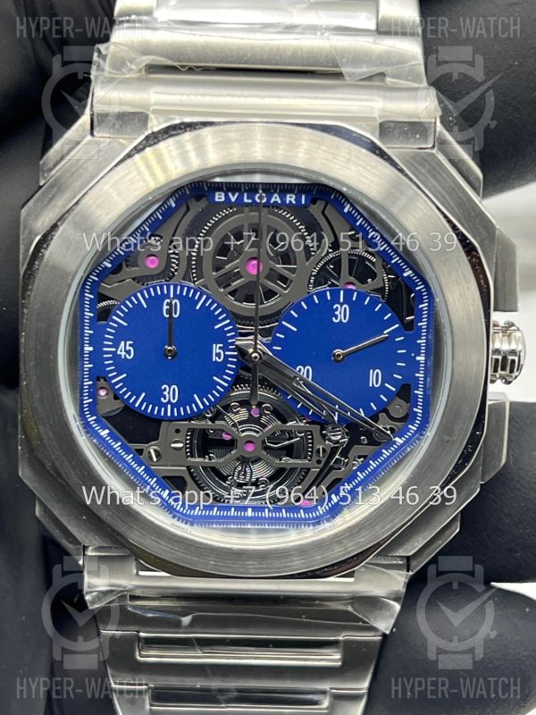 Фото 7 - Bvlgari Octo Finissimo Skeleton Art 10496