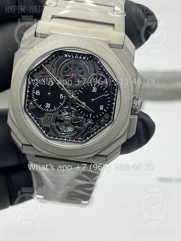 Фото 8 - Bvlgari Octo Finissimo Skeleton Art 10494