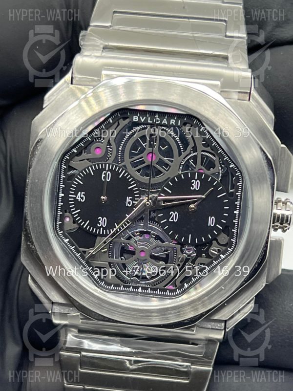 Фото 2 - Bvlgari Octo Finissimo Skeleton Art 10498