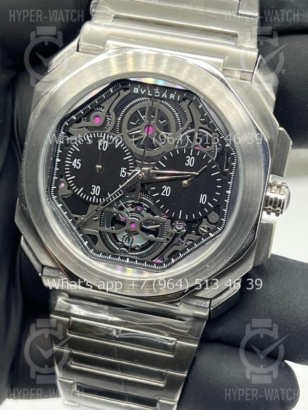 Фото 3 - Bvlgari Octo Finissimo Skeleton Art 10498