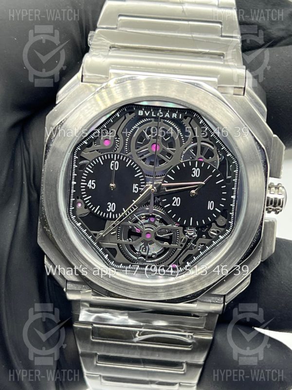 Фото 4 - Bvlgari Octo Finissimo Skeleton Art 10498
