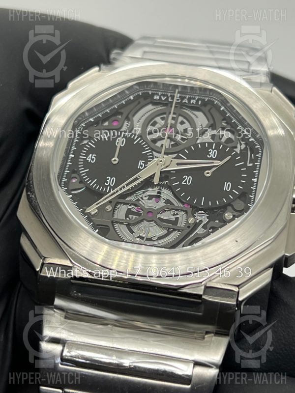 Фото 6 - Bvlgari Octo Finissimo Skeleton Art 10498