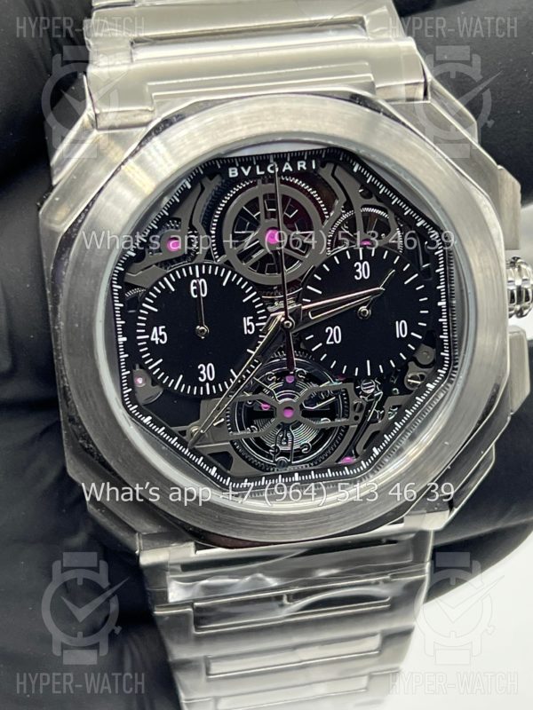 Фото 7 - Bvlgari Octo Finissimo Skeleton Art 10498