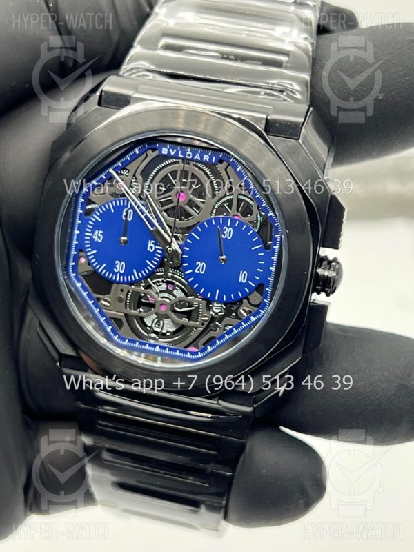 Фото 9 - Bvlgari Octo Finissimo Skeleton Art 10501