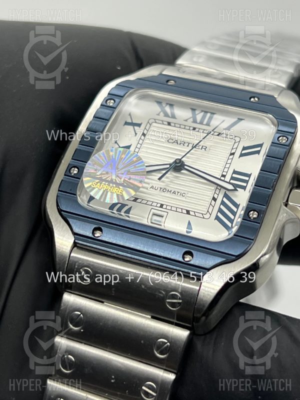 Фото 4 - Cartier Santos de Cartier 40mm Art 10433
