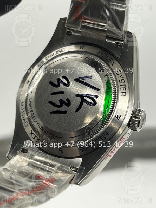 Товар Rolex Milgauss 41mm 124300 Who Cares Steel Фото 19 - Rolex Milgauss 41mm 124300 Who Cares Steel