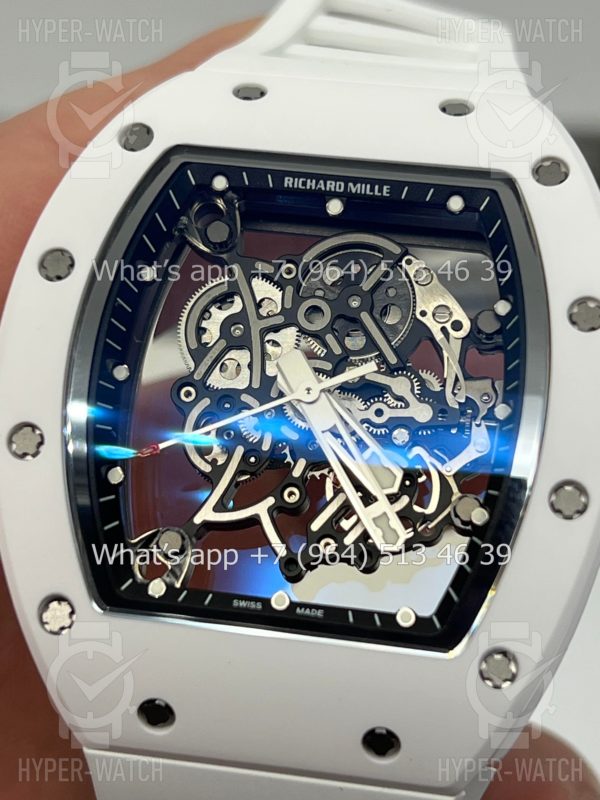 Фото 3 - Richard Mille RM 055 White Bubba Watson Ceramic Art 10563