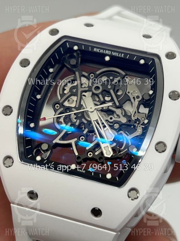 Фото 6 - Richard Mille RM 055 White Bubba Watson Ceramic Art 10563
