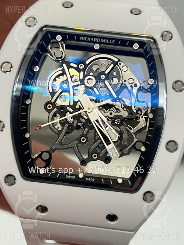Фото 8 - Richard Mille RM 055 White Bubba Watson Ceramic Art 10563
