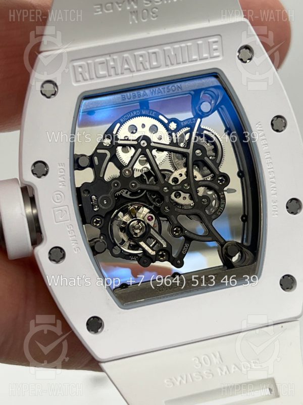 Фото 16 - Richard Mille RM 055 White Bubba Watson Ceramic Art 10563
