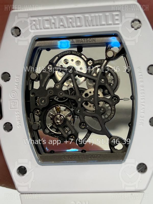 Фото 18 - Richard Mille RM 055 White Bubba Watson Ceramic Art 10563