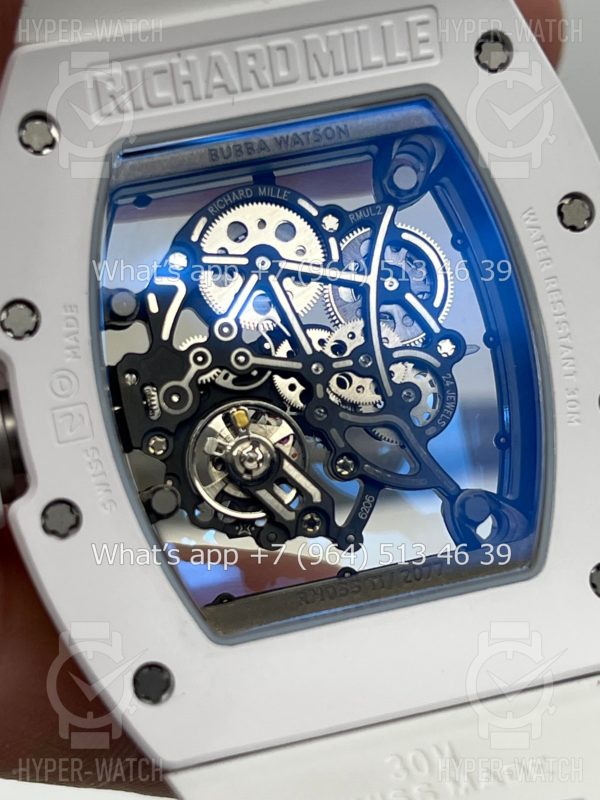 Фото 19 - Richard Mille RM 055 White Bubba Watson Ceramic Art 10563