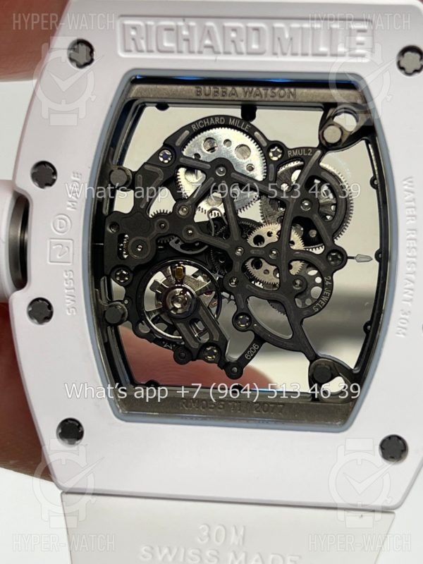 Фото 21 - Richard Mille RM 055 White Bubba Watson Ceramic Art 10563