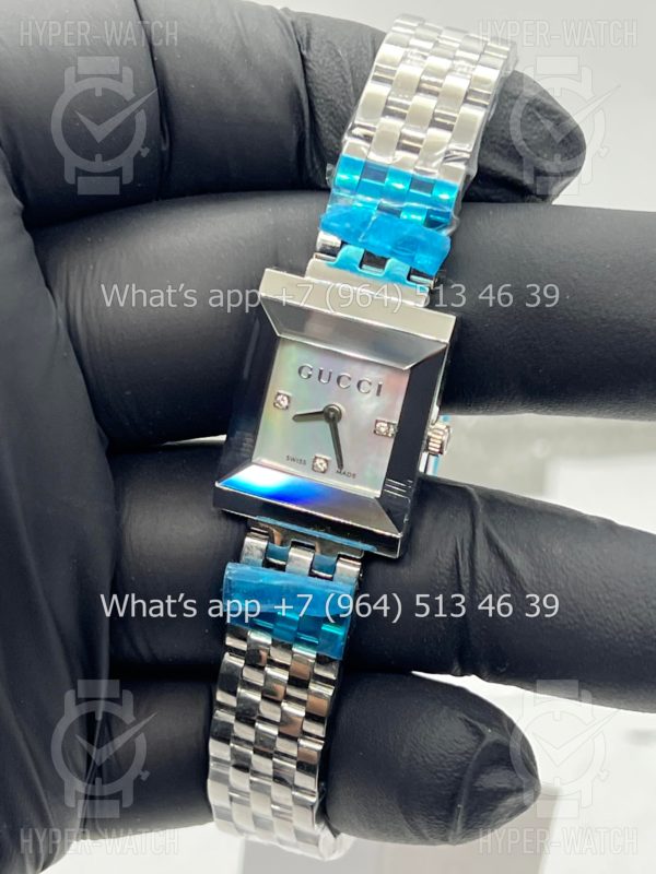 Фото 14 - Gucci G-Frame Medium YA128401