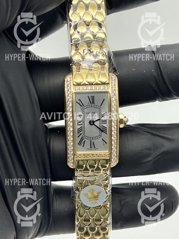 Фото 9 - Cartier Tank Americaine Art 10429