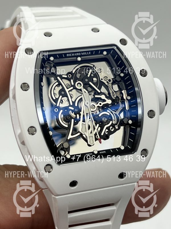 Товар Richard Mille RM 055 White Bubba Watson Ceramic Art 10585 Фото 4 - Richard Mille RM 055 White Bubba Watson Ceramic Art 10585