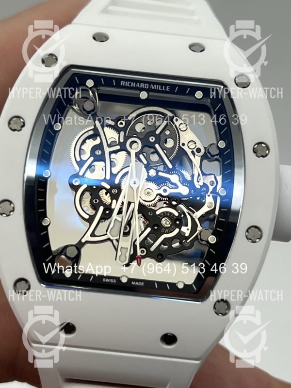 Товар Richard Mille RM 055 White Bubba Watson Ceramic Art 10585 Фото 7 - Richard Mille RM 055 White Bubba Watson Ceramic Art 10585