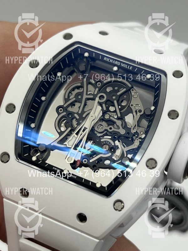 Товар Richard Mille RM 055 White Bubba Watson Ceramic Art 10585 Фото 9 - Richard Mille RM 055 White Bubba Watson Ceramic Art 10585
