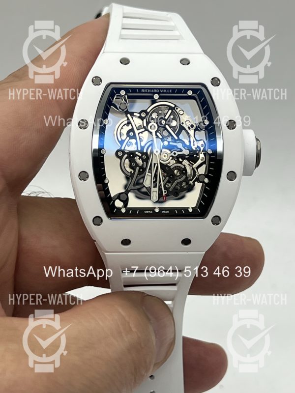 Товар Richard Mille RM 055 White Bubba Watson Ceramic Art 10585 Фото 13 - Richard Mille RM 055 White Bubba Watson Ceramic Art 10585
