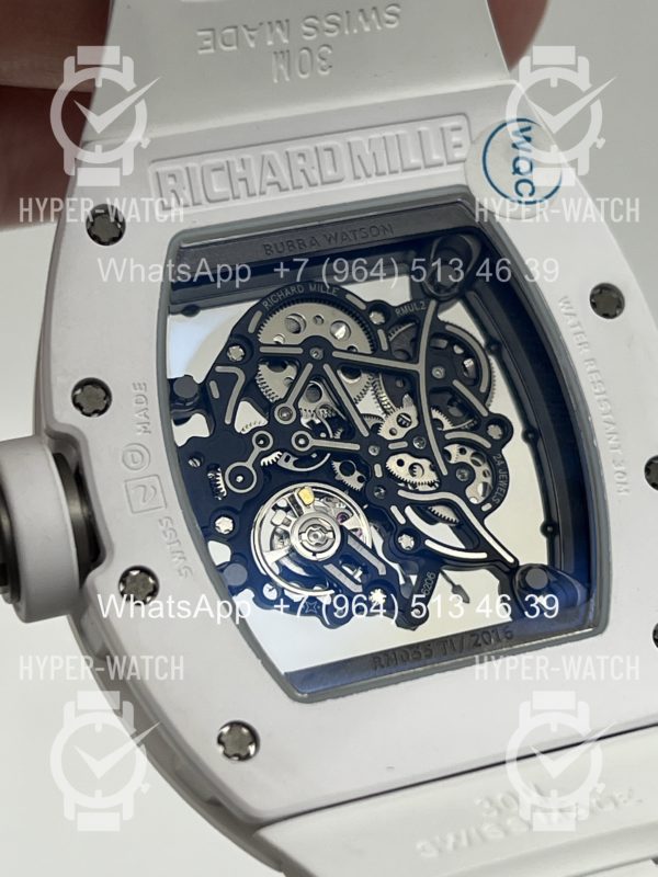 Товар Richard Mille RM 055 White Bubba Watson Ceramic Art 10585 Фото 22 - Richard Mille RM 055 White Bubba Watson Ceramic Art 10585