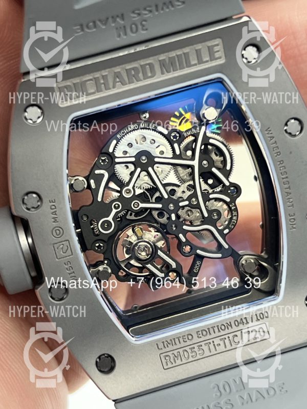 Товар Richard Mille RM 055 Ti Grey Фото 18 - Richard Mille RM 055 Ti Grey