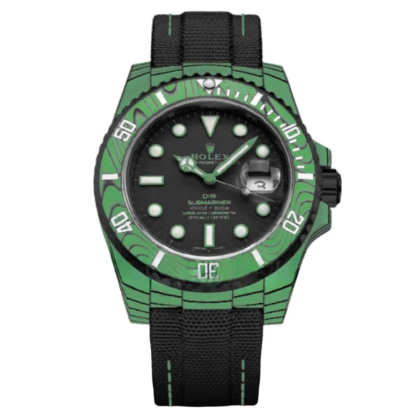 Фото 1 - Rolex Submariner 40mm Carbon DIW Green