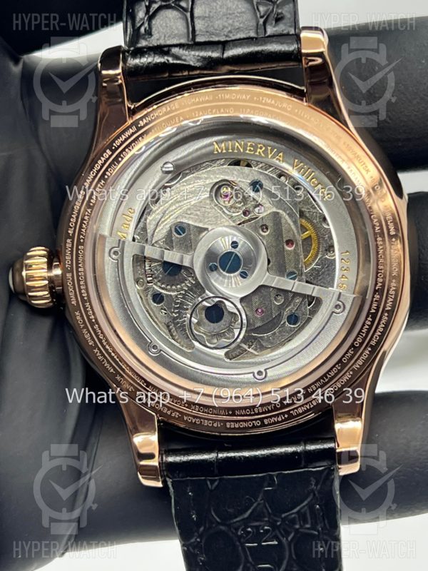 Фото 12 - Montblanc Collection Villeret Tourbillon Cylindrique NightSky Geospheres 44mm Art 10752