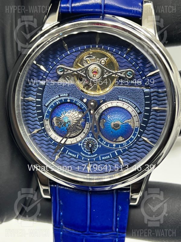 Товар Montblanc Collection Villeret Tourbillon Cylindrique NightSky Geospheres 44mm Art 10751 Фото 3 - Montblanc Collection Villeret Tourbillon Cylindrique NightSky Geospheres 44mm Art 10751