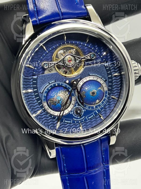 Товар Montblanc Collection Villeret Tourbillon Cylindrique NightSky Geospheres 44mm Art 10751 Фото 5 - Montblanc Collection Villeret Tourbillon Cylindrique NightSky Geospheres 44mm Art 10751