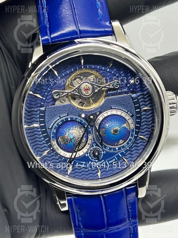 Товар Montblanc Collection Villeret Tourbillon Cylindrique NightSky Geospheres 44mm Art 10751 Фото 6 - Montblanc Collection Villeret Tourbillon Cylindrique NightSky Geospheres 44mm Art 10751