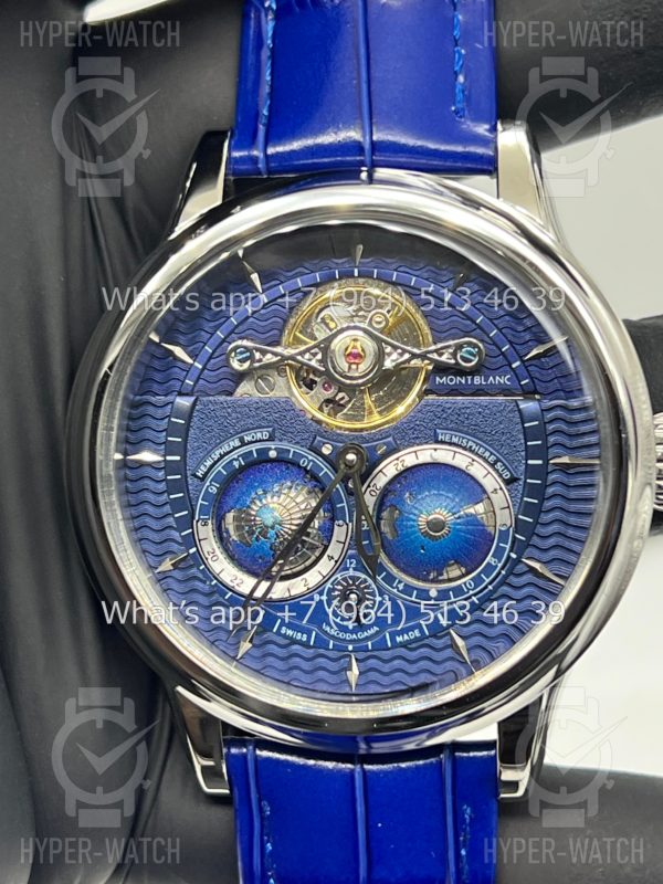 Товар Montblanc Collection Villeret Tourbillon Cylindrique NightSky Geospheres 44mm Art 10751 Фото 7 - Montblanc Collection Villeret Tourbillon Cylindrique NightSky Geospheres 44mm Art 10751