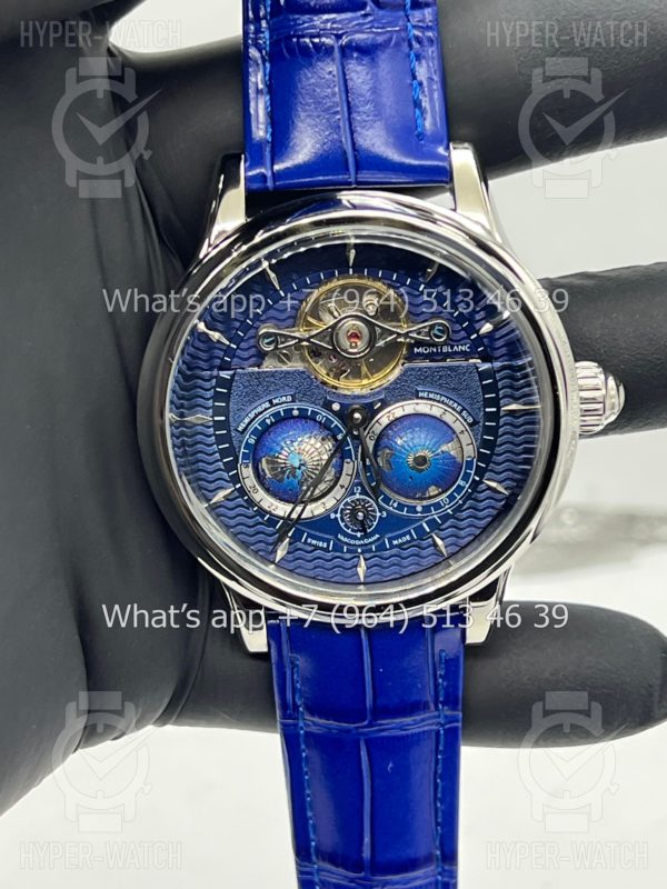 Товар Montblanc Collection Villeret Tourbillon Cylindrique NightSky Geospheres 44mm Art 10751 Фото 8 - Montblanc Collection Villeret Tourbillon Cylindrique NightSky Geospheres 44mm Art 10751