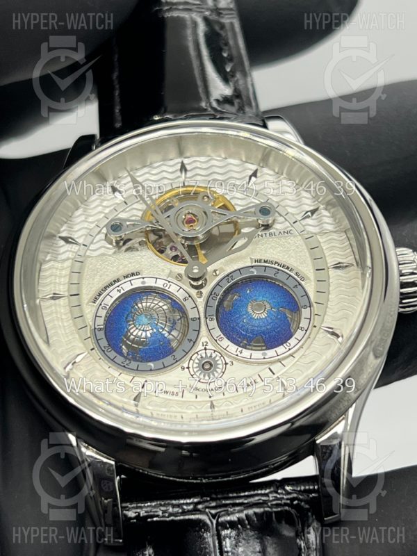 Фото 5 - Montblanc Collection Villeret Tourbillon Cylindrique NightSky Geospheres 44mm Art 10750