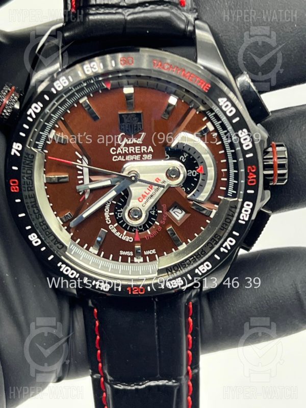 Товар Tag Heuer Grand Carrera 43mm Art 10738 Фото 4 - Tag Heuer Grand Carrera 43mm Art 10738