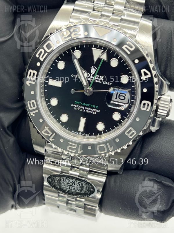 Товар Rolex GMT Master II 40mm 126710grnr-0003 Clean V3 Steel Фото 4 - Rolex GMT Master II 40mm 126710grnr-0003 Clean V3 Steel
