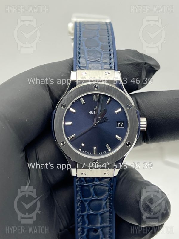 Фото 6 - Hublot Classic Fusion 33mm 581.NX.7170.RX Blue Steel
