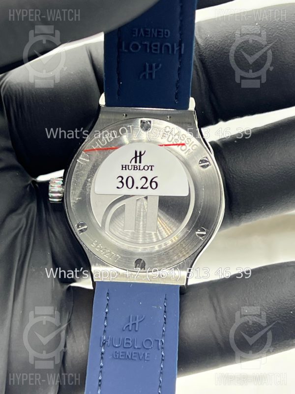 Фото 11 - Hublot Classic Fusion 33mm 581.NX.7170.RX Blue Steel