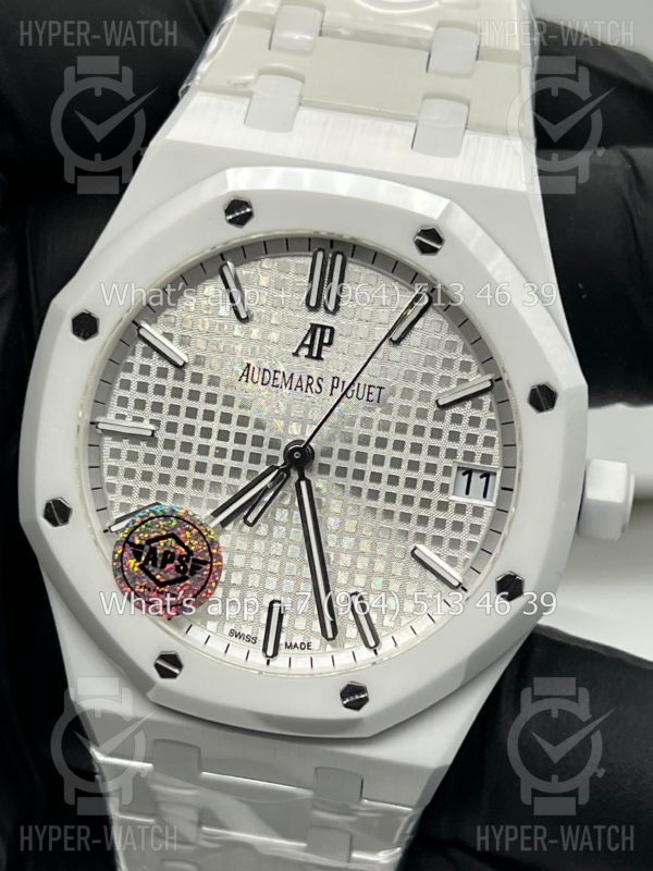 Товар Audemars Piguet Royal Oak 41mm 15500ST White Фото 2 - Audemars Piguet Royal Oak 41mm 15500ST White