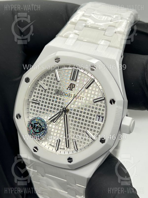 Товар Audemars Piguet Royal Oak 41mm 15500ST White Фото 10 - Audemars Piguet Royal Oak 41mm 15500ST White