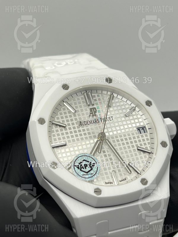 Товар Audemars Piguet Royal Oak 41mm 15500ST White Фото 12 - Audemars Piguet Royal Oak 41mm 15500ST White