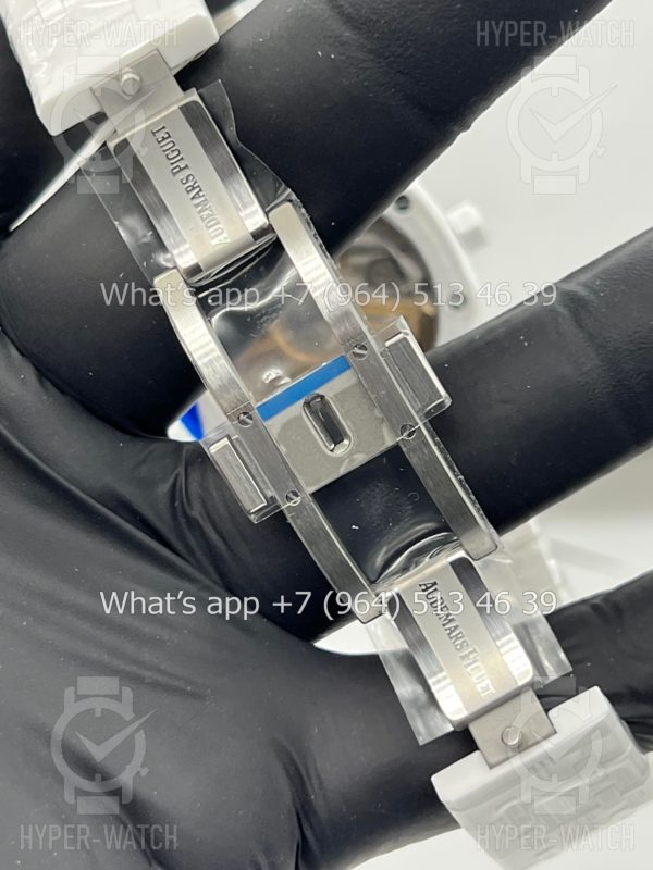 Товар Audemars Piguet Royal Oak 41mm 15500ST White Фото 22 - Audemars Piguet Royal Oak 41mm 15500ST White
