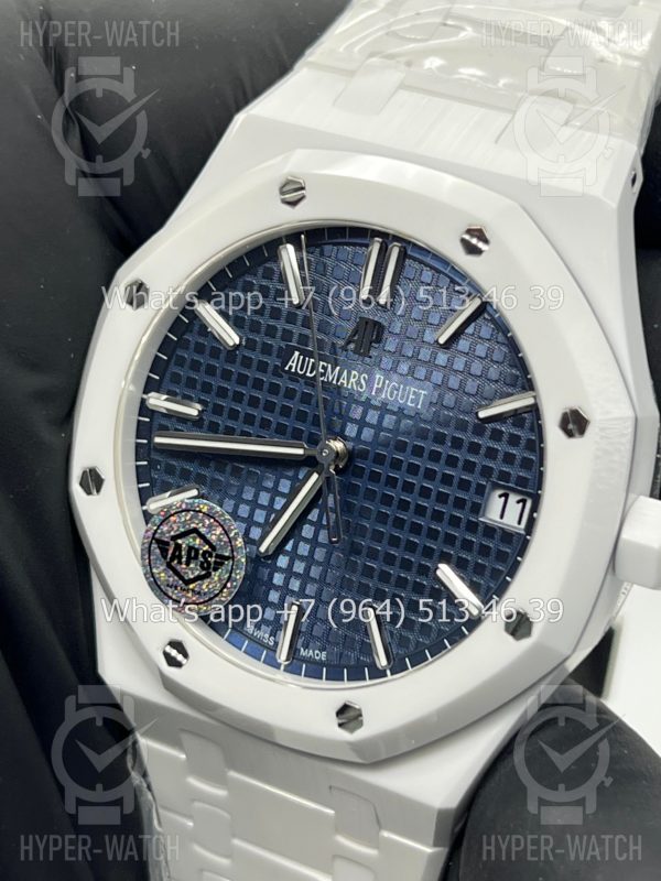 Товар Audemars Piguet Royal Oak 41mm 15500ST White Ceramic Фото 3 - Audemars Piguet Royal Oak 41mm 15500ST White Ceramic